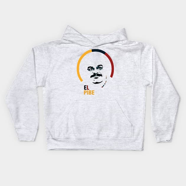 El Pibe Original Aesthetic Tribute 〶 Kids Hoodie by Terahertz'Cloth